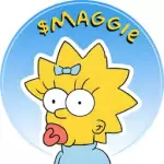 MAGGIE SIMPSON COIN